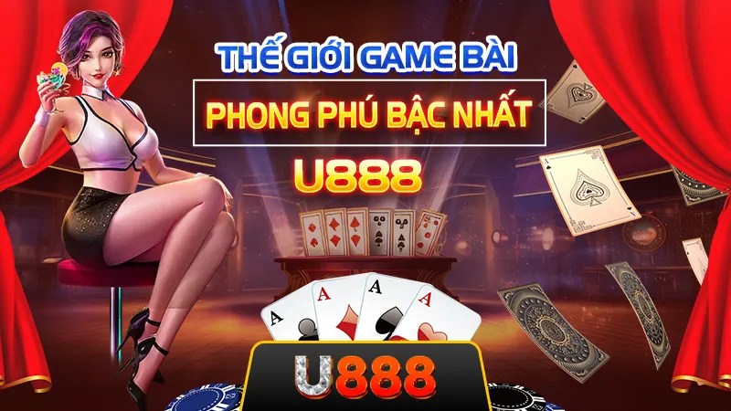 Thế giới game bài phong phú bậc nhất U888