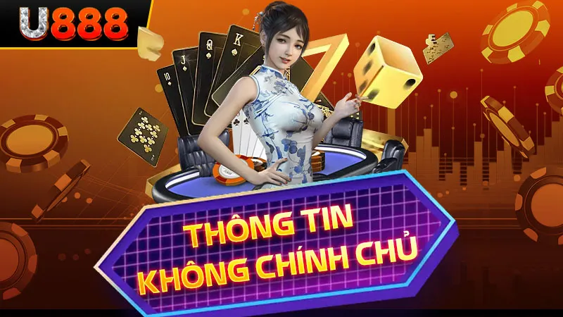 Thông tin không chính chủ